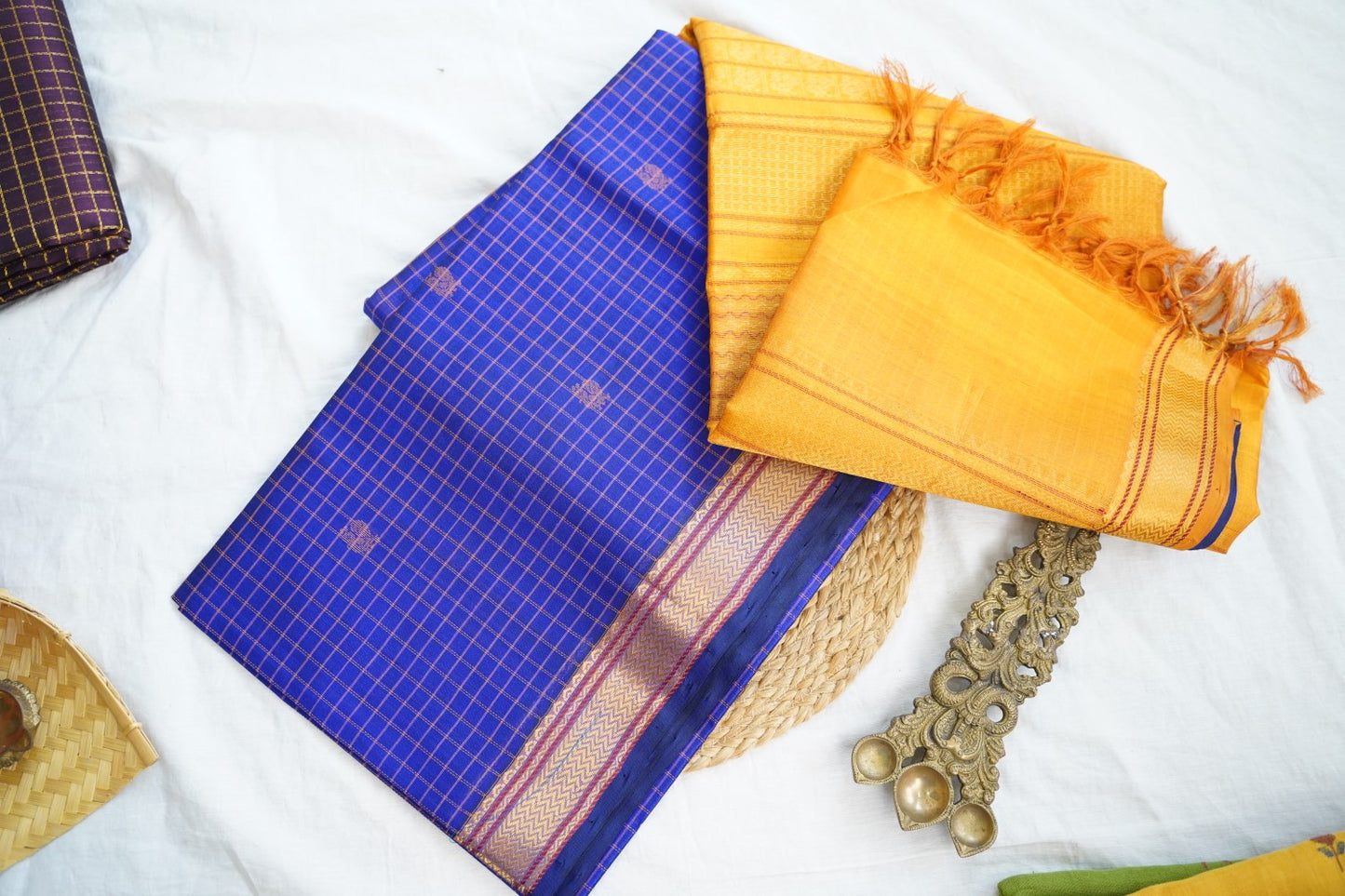 Kanchi Handloom Silk Cotton Saree PC17039
