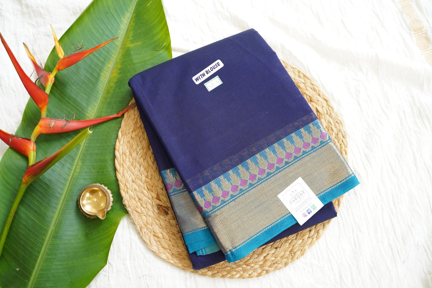 Chettinad handloom Cotton Saree PC15861