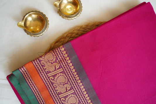 Chettinadu handloom Cotton Saree PC14284