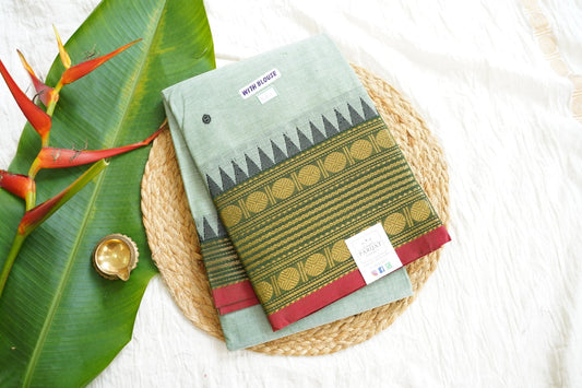 Chettinad handloom Cotton Saree PC15837