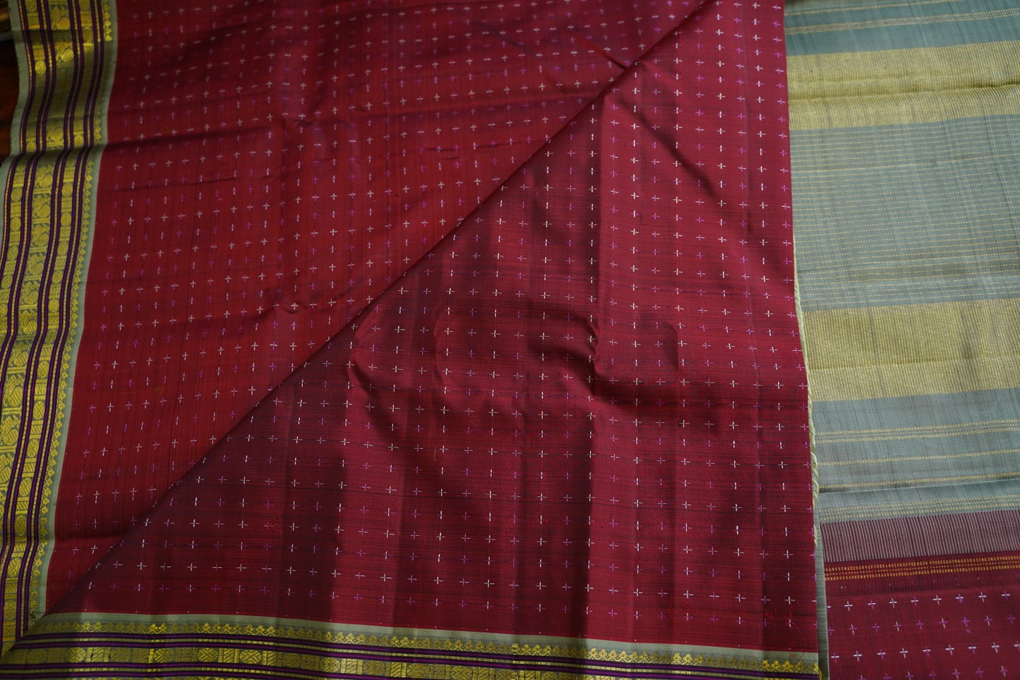 Pure Kanchi Silk Saree PC17840