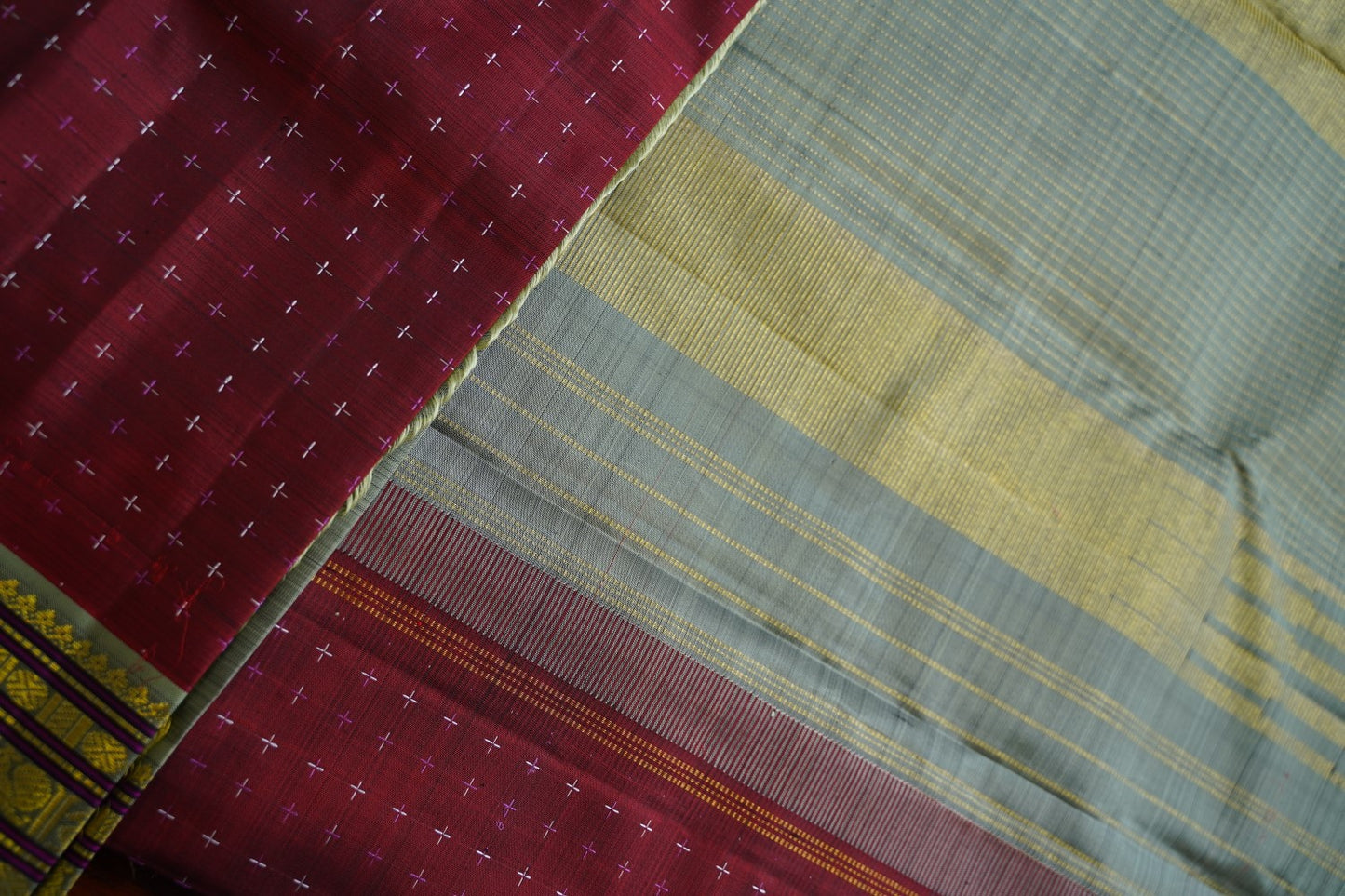 Pure Kanchi Silk Saree PC17840