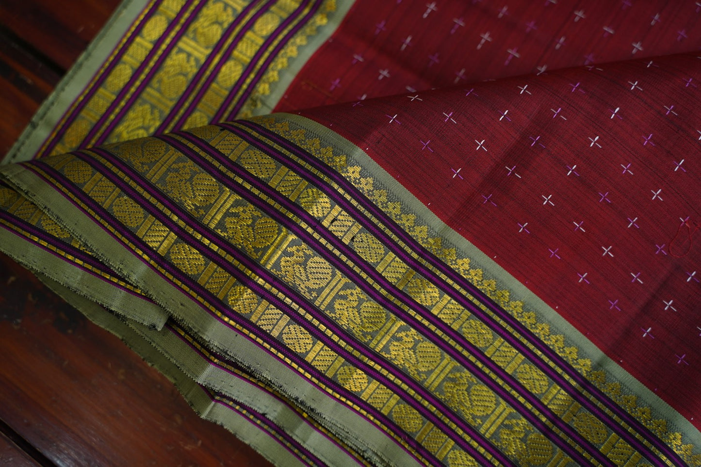 Pure Kanchi Silk Saree PC17840