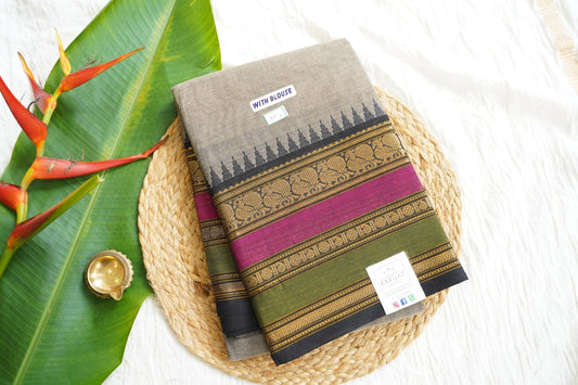 Chettinad handloom Cotton Saree PC15843