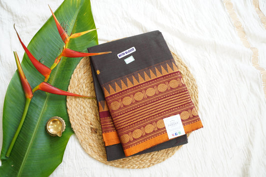 Chettinad handloom Cotton Saree PC15826