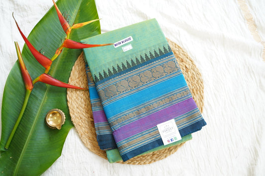 Chettinad handloom Cotton Saree PC15834