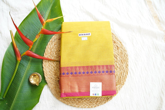 Chettinad handloom Cotton Saree PC15857