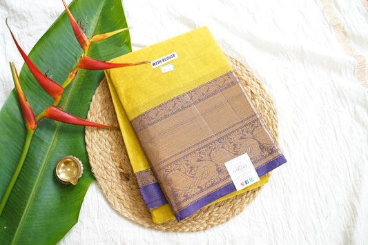 Chettinad handloom Cotton Saree PC15854