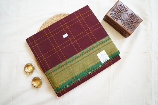 Chettinadu handloom Cotton Saree PC14259