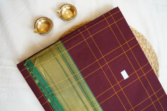 Chettinadu handloom Cotton Saree PC14259