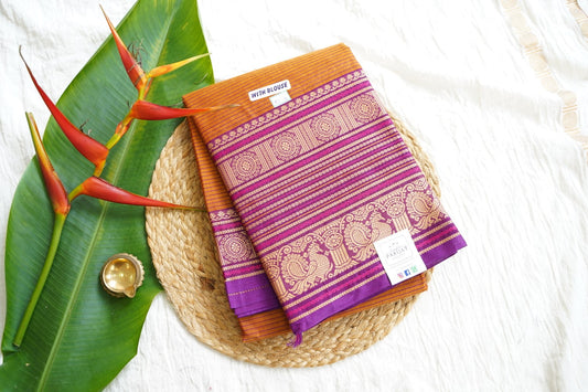Chettinad handloom Cotton Saree PC15851