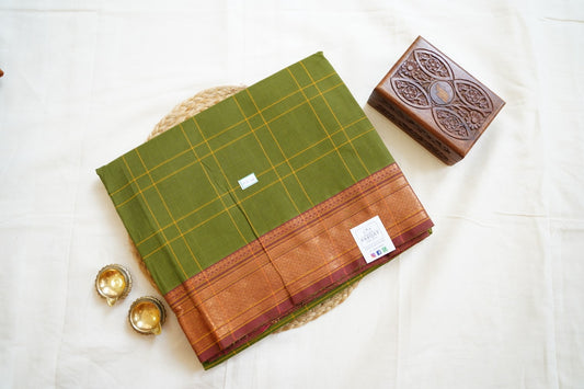Chettinadu handloom Cotton Saree PC14260