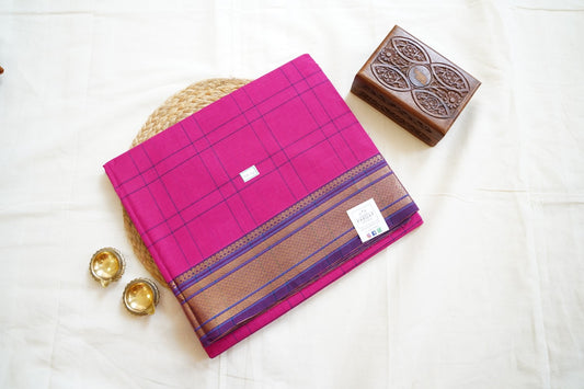 Chettinadu handloom Cotton Saree PC14262