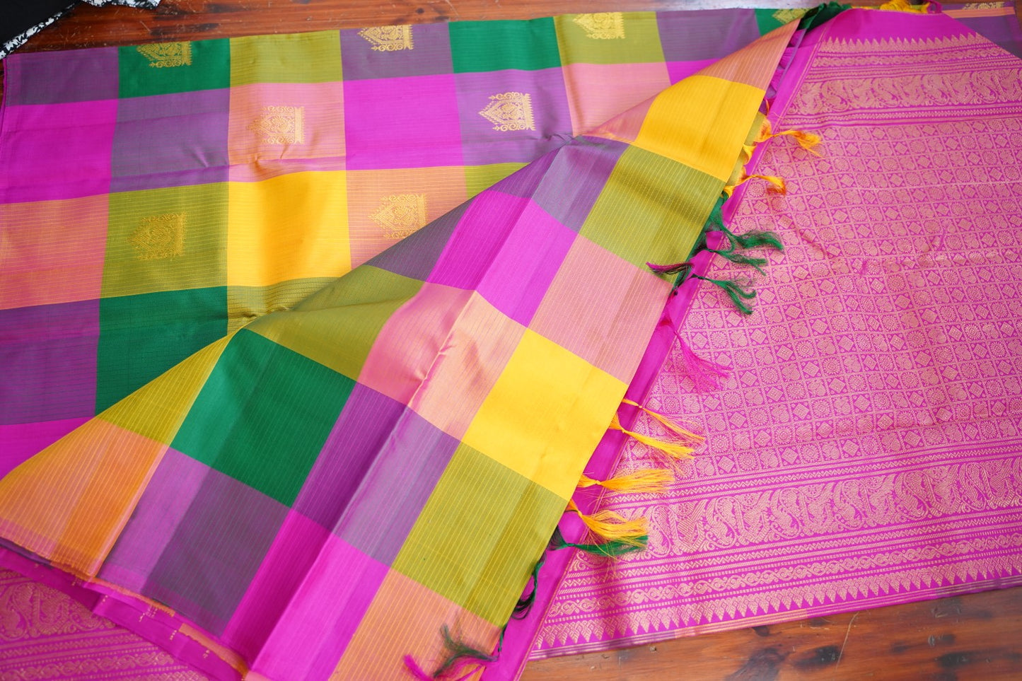 Pure Kanchi Silk Saree PC17051