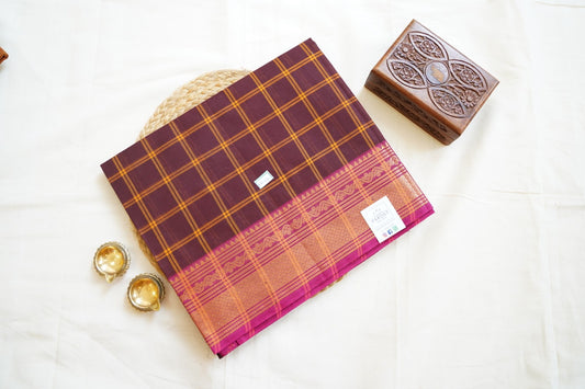 Chettinadu handloom Cotton Saree PC14256