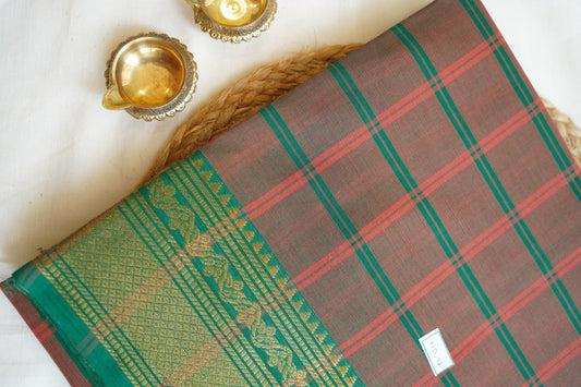 Chettinadu handloom Cotton Saree PC14258