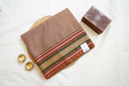 Chettinadu handloom Cotton Saree PC14329