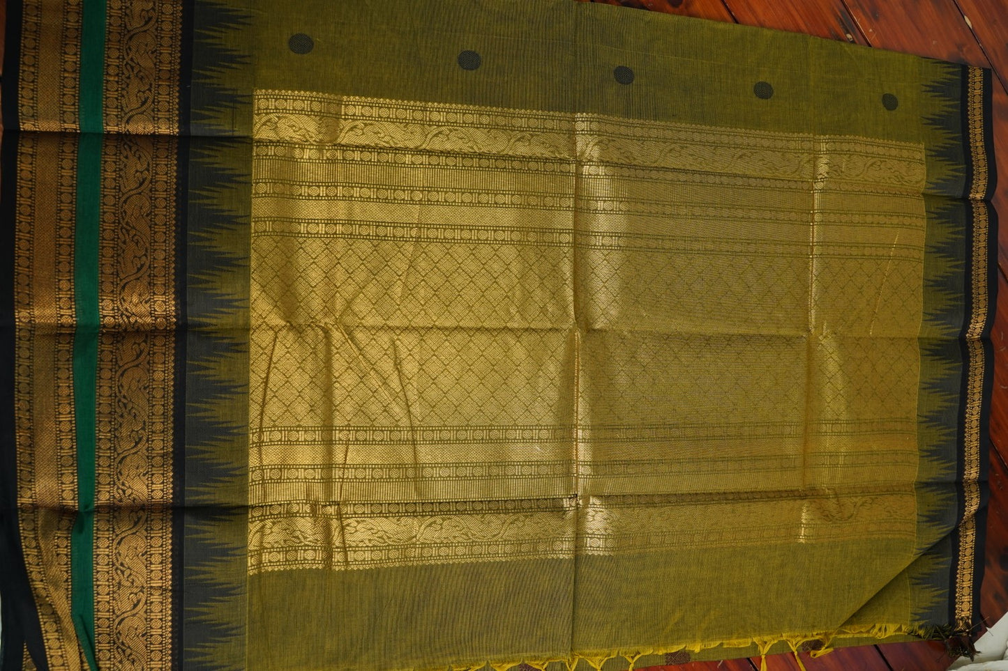 Chettinad handloom Cotton Saree PC15961