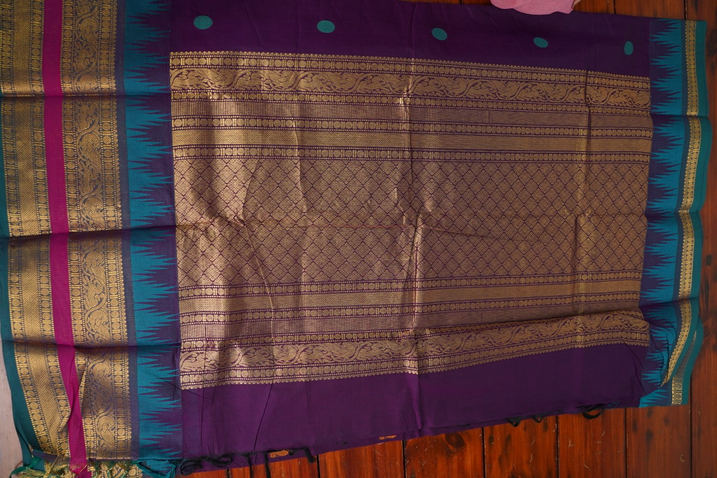 Chettinad handloom Cotton Saree PC15971