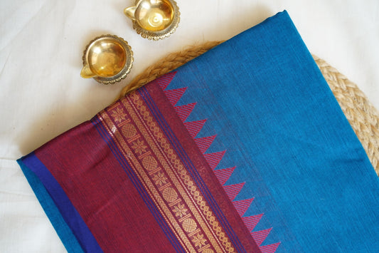 Chettinadu handloom Cotton Saree PC14336