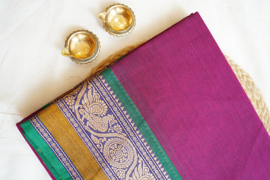 Chettinadu handloom Cotton Saree PC14273