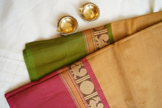 Chettinadu handloom Cotton Saree PC14275