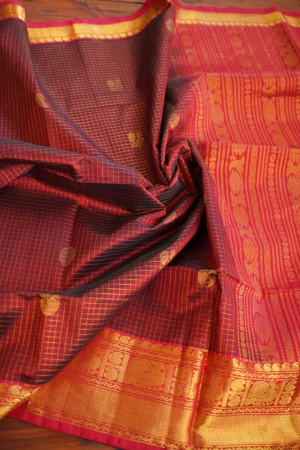 Kanchi Handloom Silk Cotton Saree PC17037