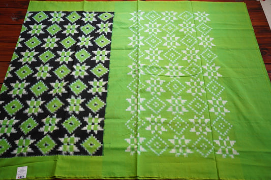 Telia rummal Ikat handloom Cotton Saree PC12375