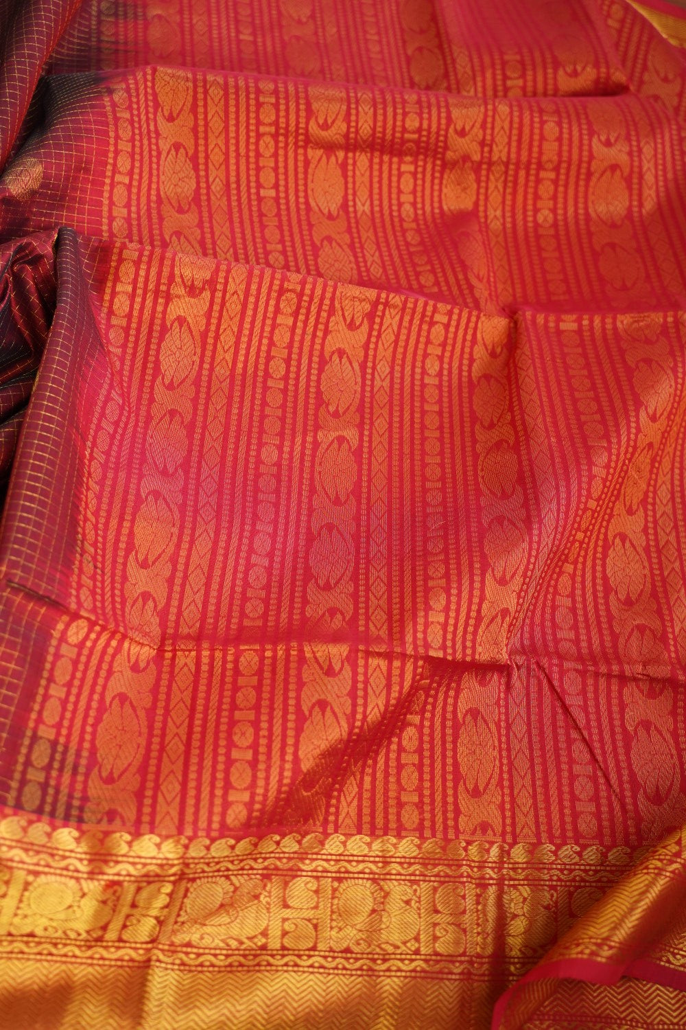 Kanchi Handloom Silk Cotton Saree PC17037