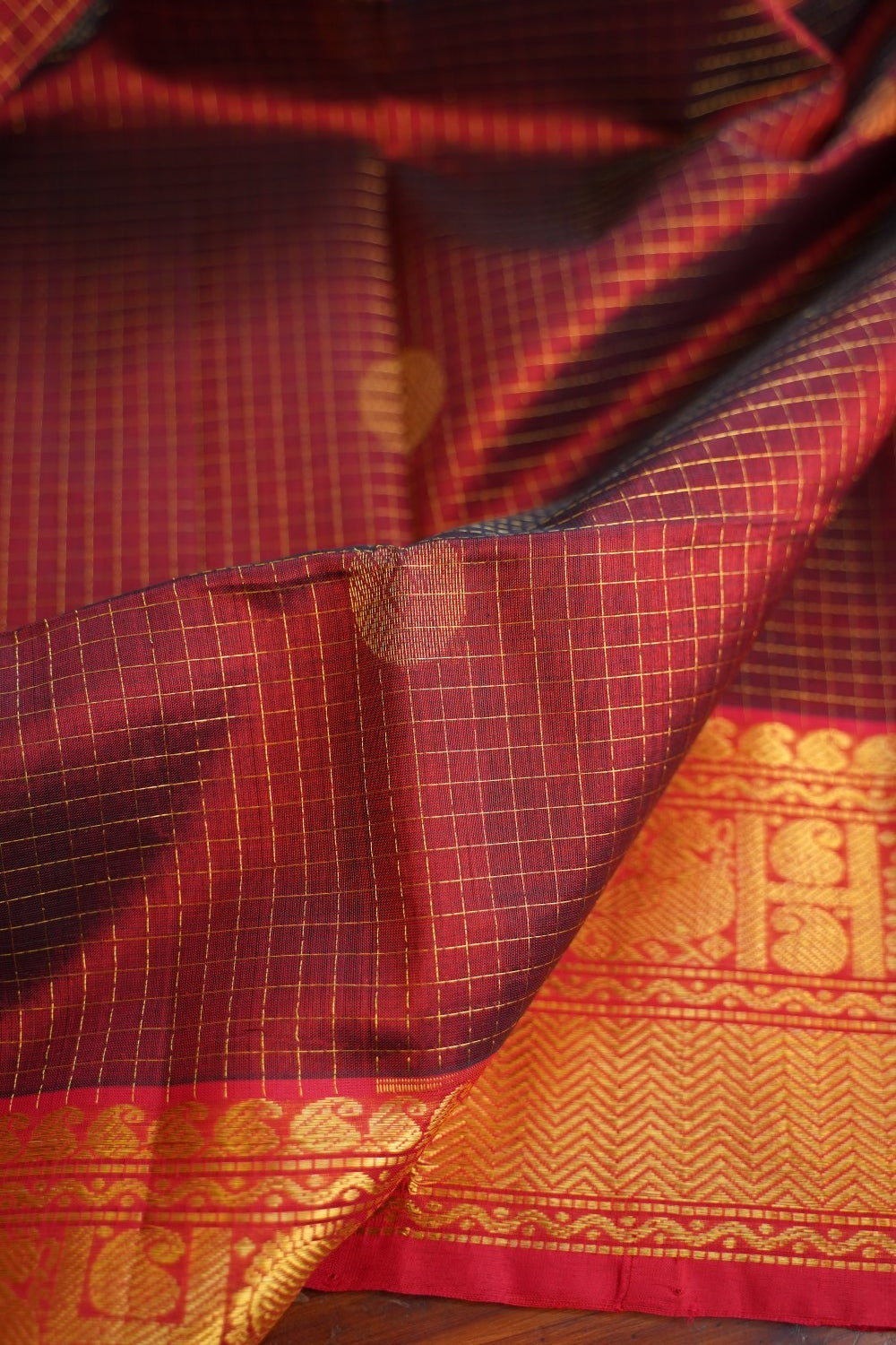 Kanchi Handloom Silk Cotton Saree PC17037