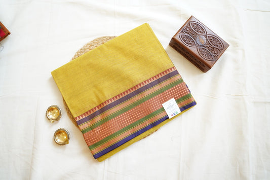 Chettinadu handloom Cotton Saree PC14283