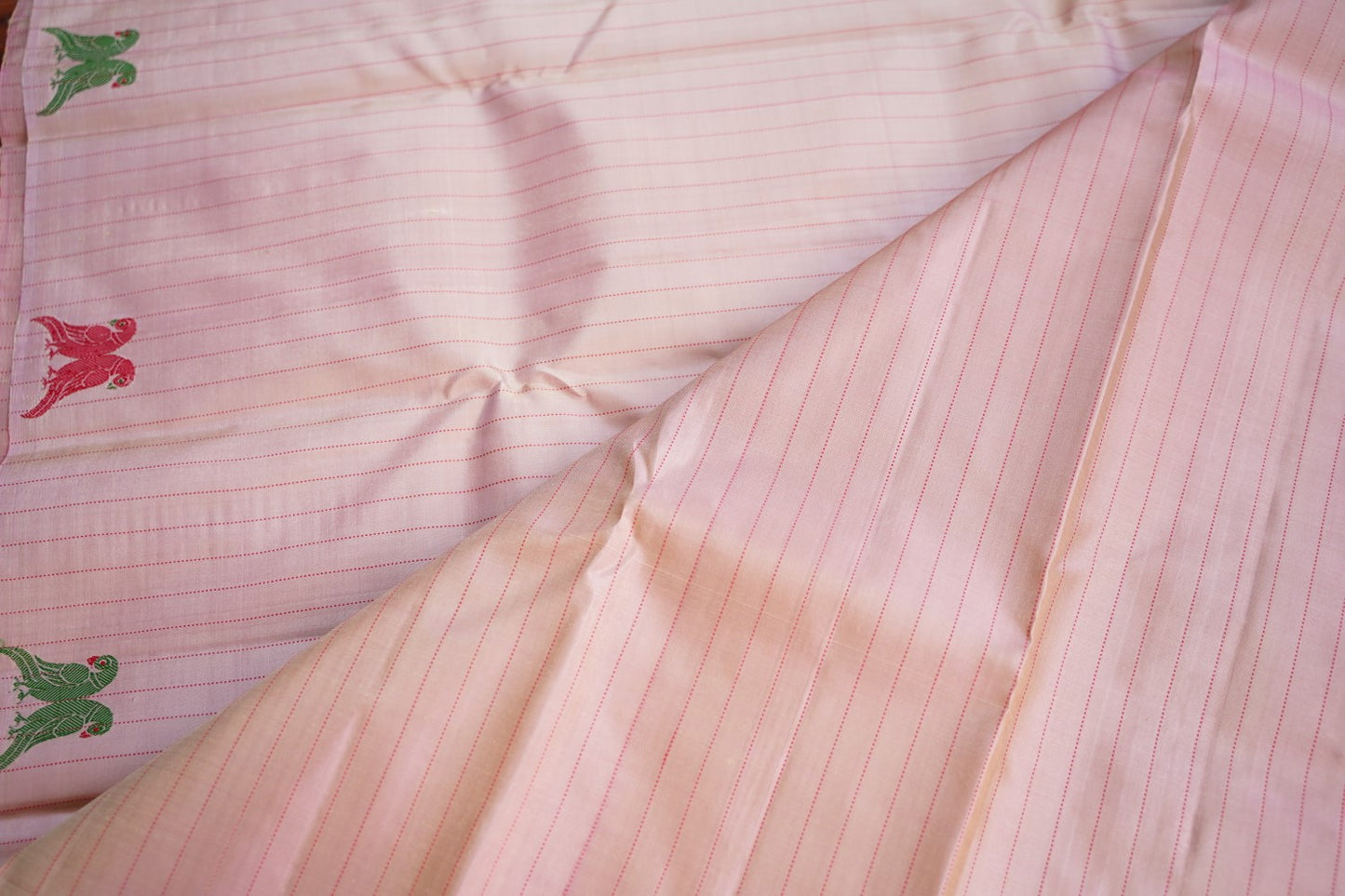 Pure Kanchi Silk Saree -Kili