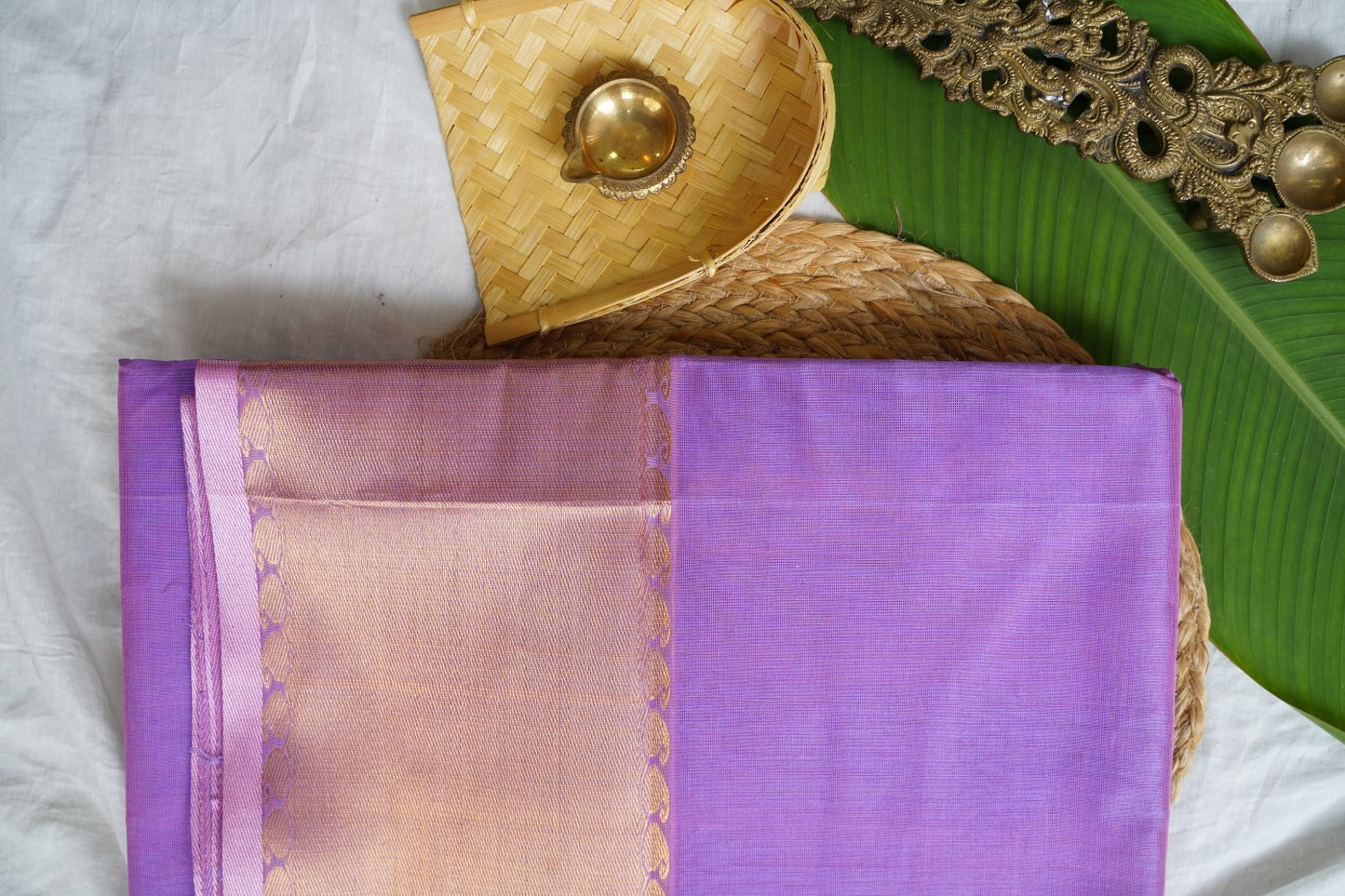Kanchi Handloom Silk Cotton Saree PC15999