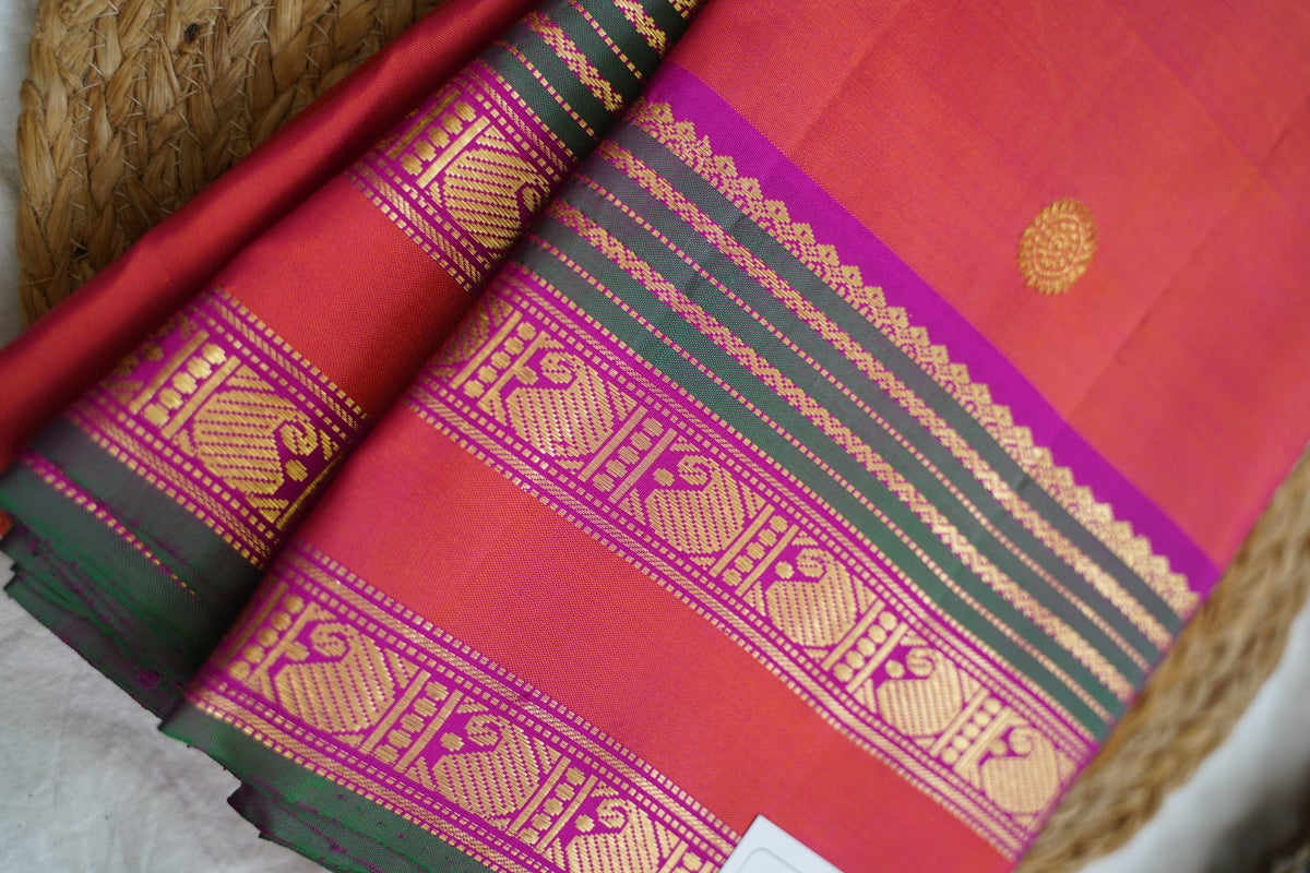 Pure Kanchi Silk Saree -PC14046