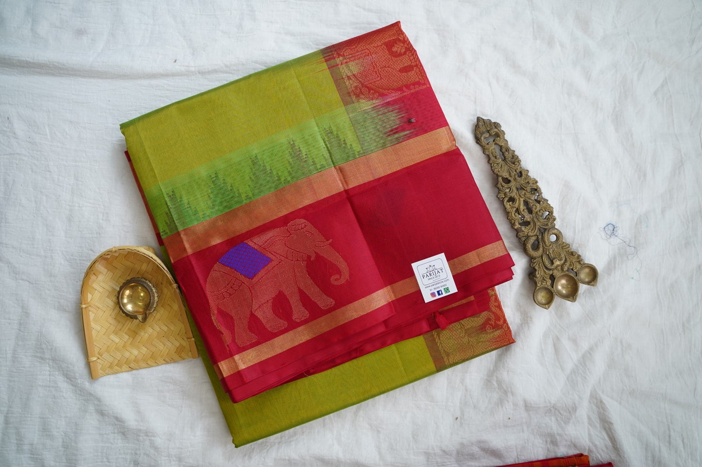 Kanchi Handloom Silk Cotton Saree PC17068