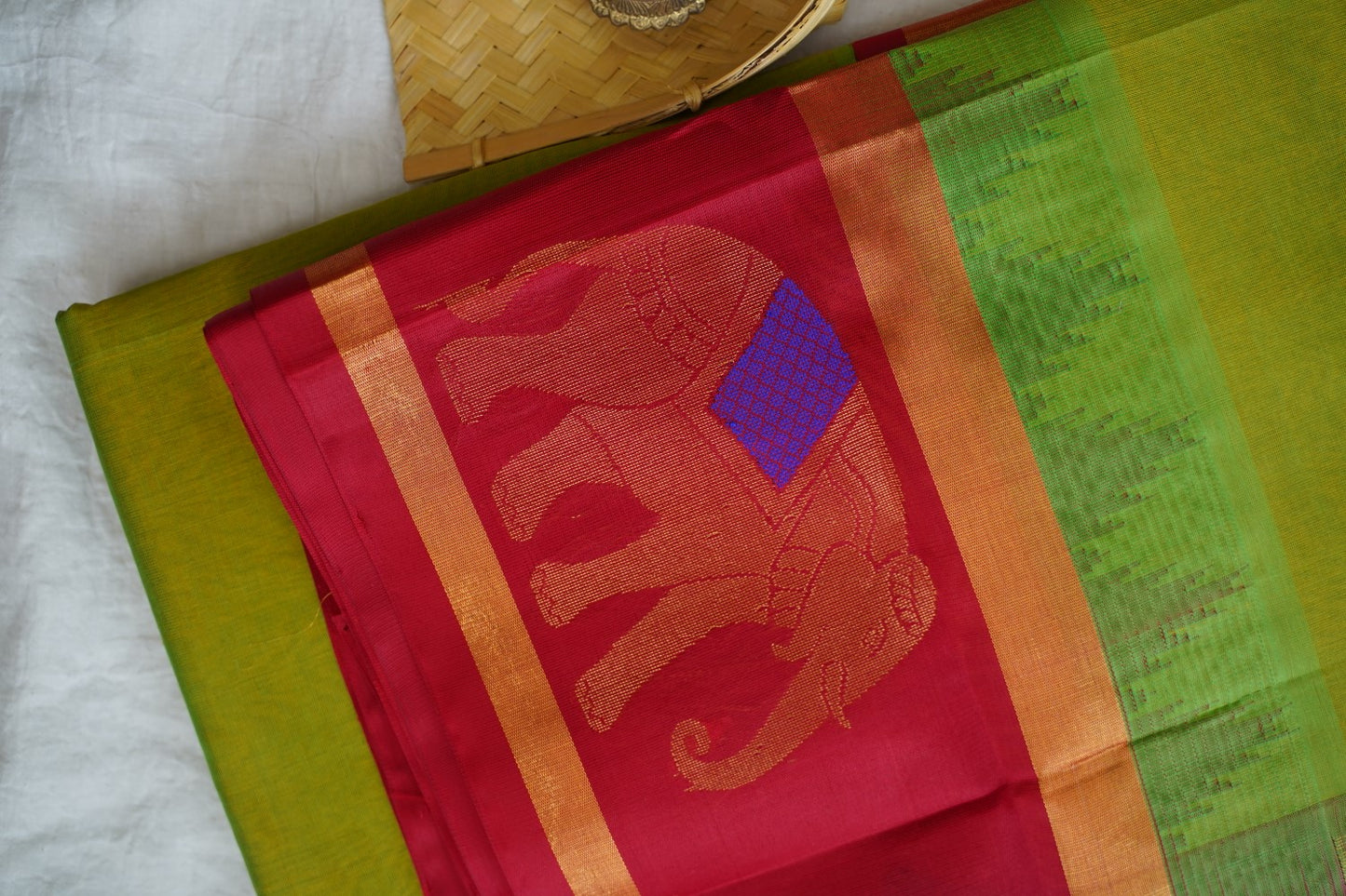 Kanchi Handloom Silk Cotton Saree PC17068