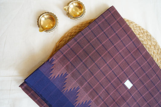 Chettinadu handloom Cotton Saree PC14318