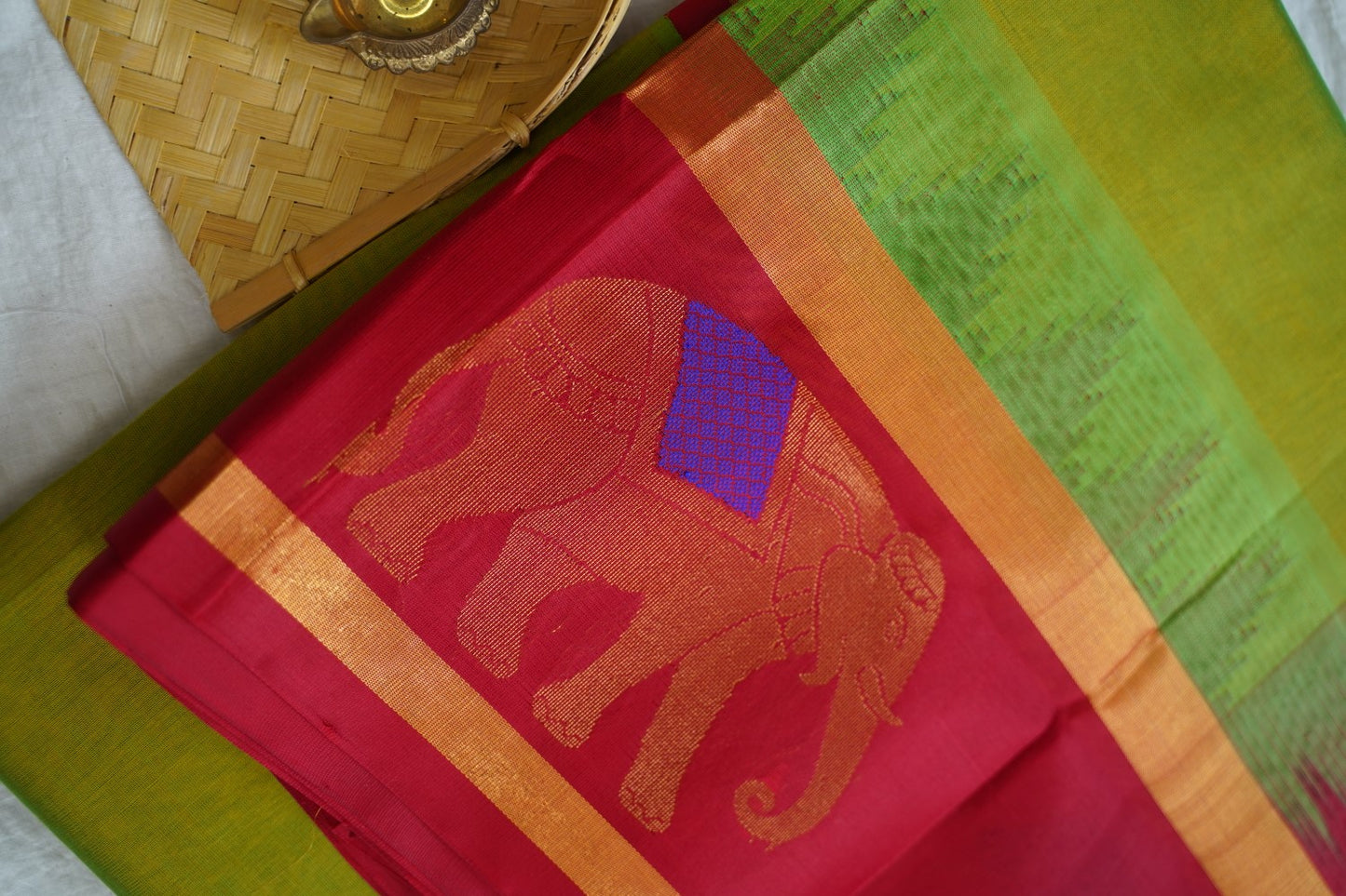 Kanchi Handloom Silk Cotton Saree PC17068