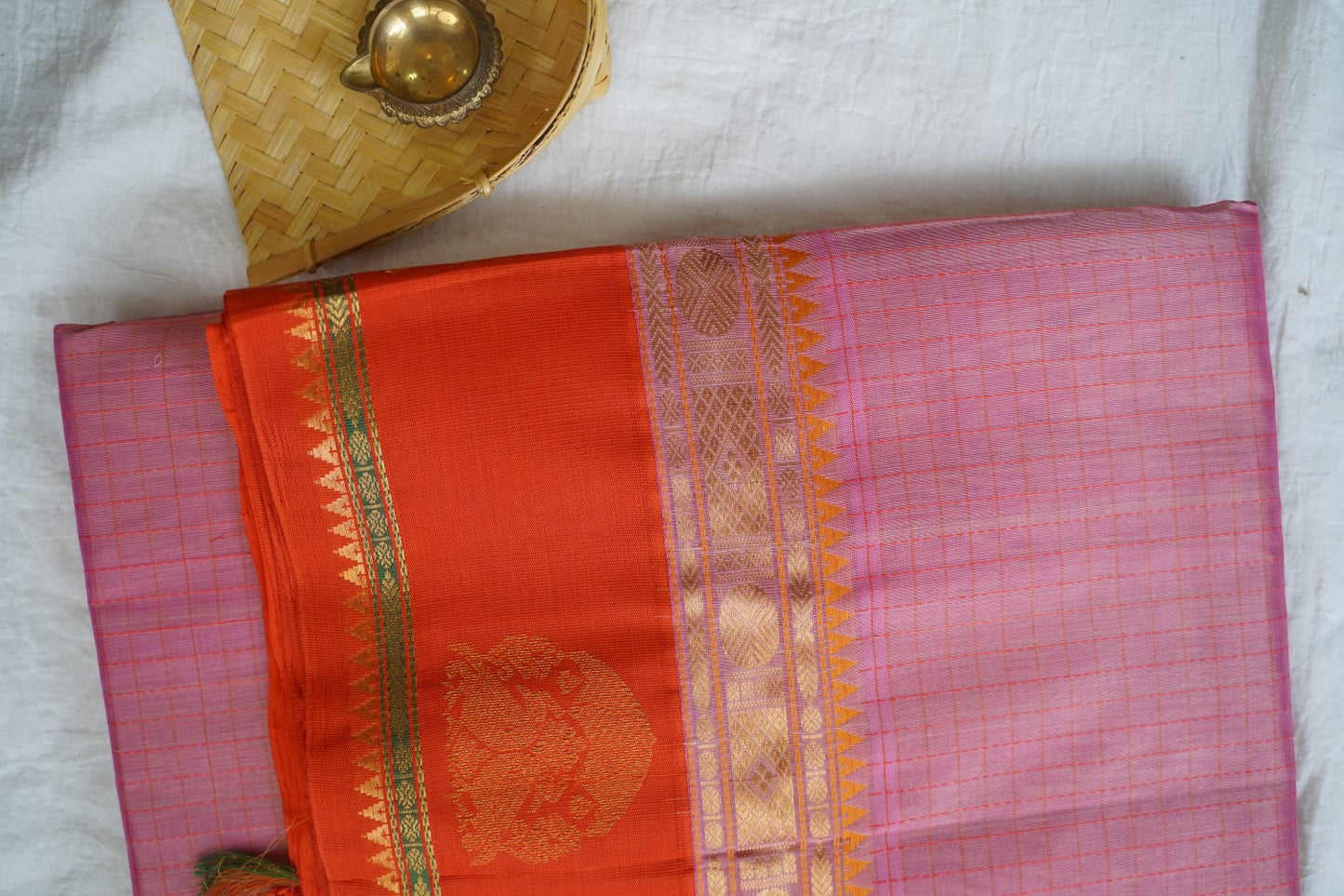 Kanchi Handloom Silk Cotton Saree PC17062