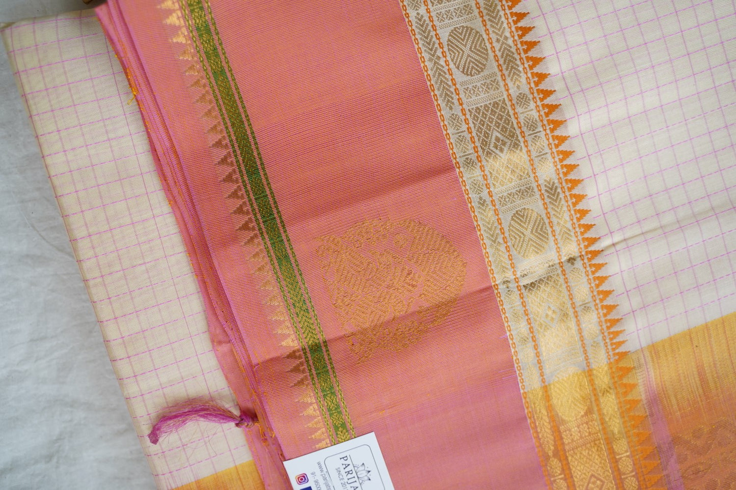Kanchi Handloom Silk Cotton Saree PC17060