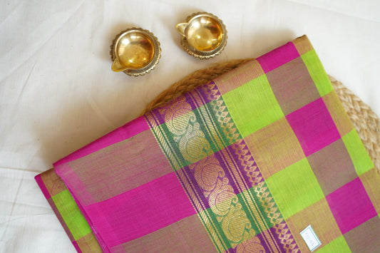 Chettinadu handloom Cotton Saree PC14321