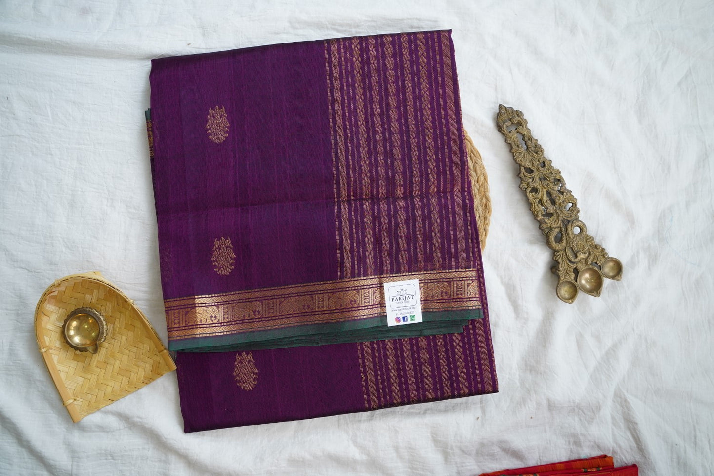 Kanchi Handloom Silk Cotton Saree PC17069