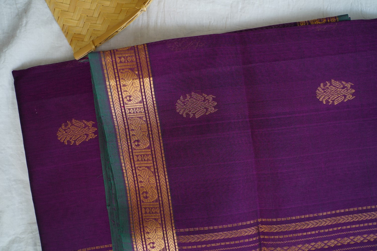 Kanchi Handloom Silk Cotton Saree PC17065