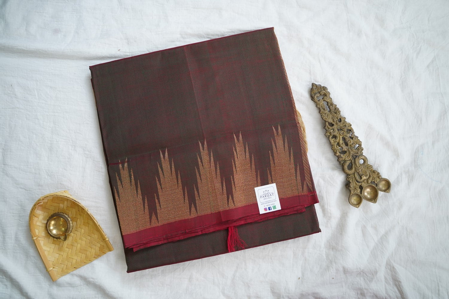 Kanchi Handloom Silk Cotton Saree PC17070