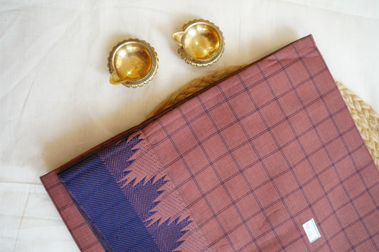 Chettinadu handloom Cotton Saree PC14308