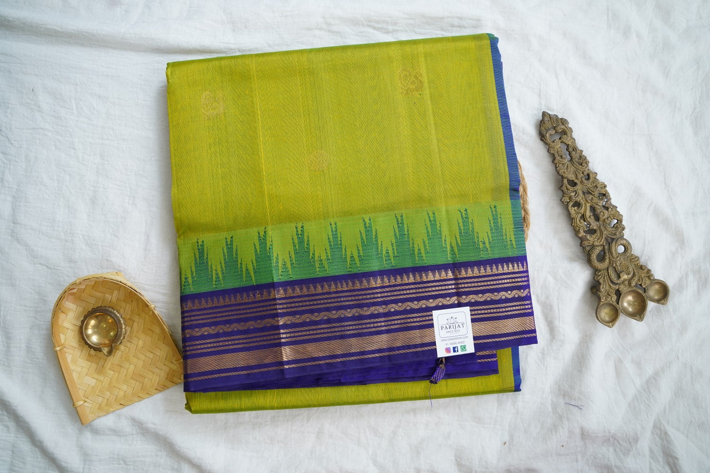 Kanchi Handloom Silk Cotton Saree PC17071
