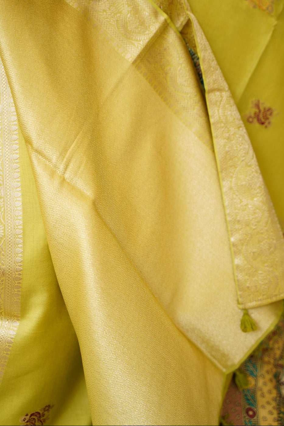 semi chanderi saree PC17885