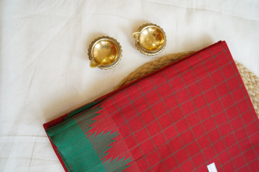 Chettinadu handloom Cotton Saree PC14312