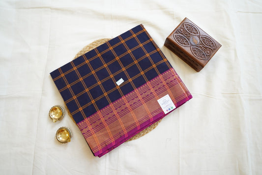 Chettinadu handloom Cotton Saree PC14287