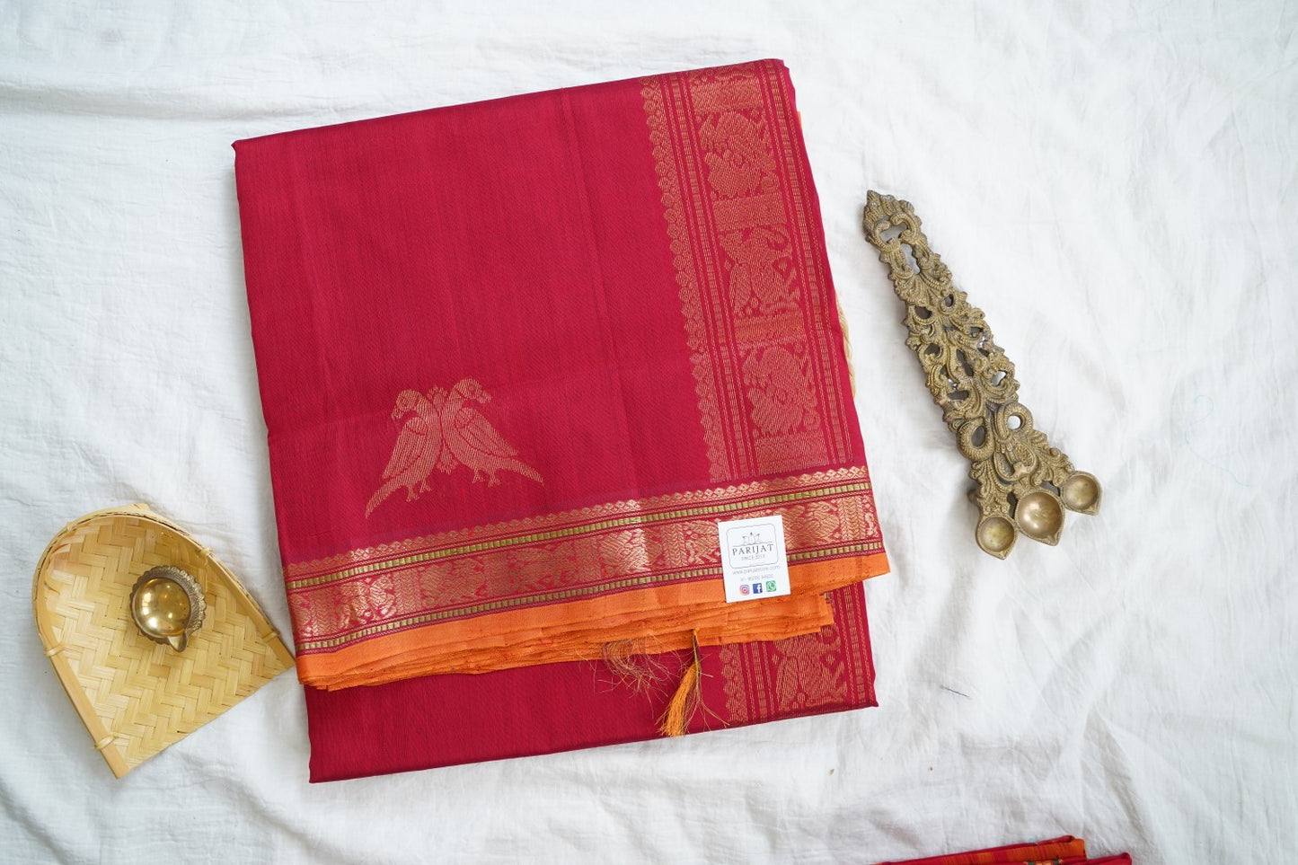 Kanchi Handloom Silk Cotton Saree PC17073